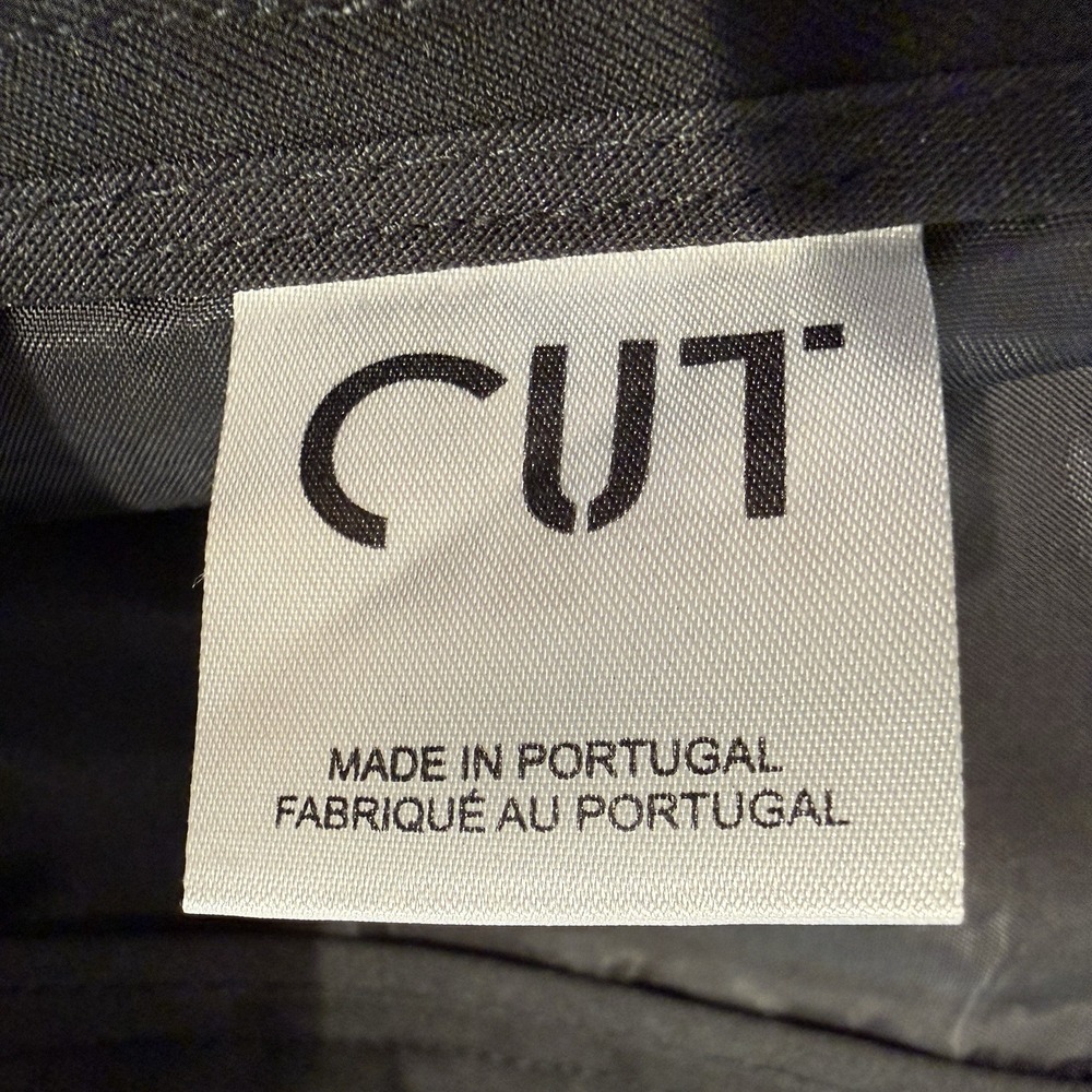 Studio Cut Black Trousers Front Pleat Women's EU 38 US Sz 8 Corpcore - Picture 3 of 8